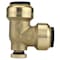 Apollo 3/4 in. Brass Push-To-Connect 90-Degree Elbow with Drain/Vent FSBE34V - alternate 4